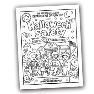 Halloween Coloring Book Single