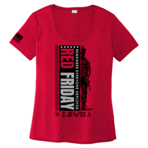 PRE-ORDER: 2026 RED Friday Tee - Ladies